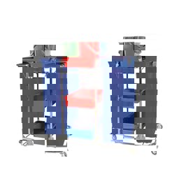 Nemkar Kat Hizmet Arabası Çift Brandalı Krom KHA-3102 küçük görsel