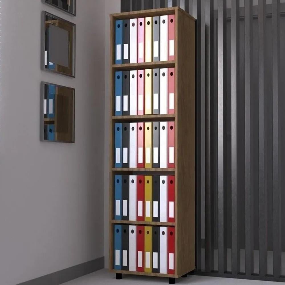 Bgr 8007 5 Katlı Ofis Klasör Dosya Ve Evrak Dolabı Çam görseli