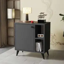 Bgr Komodin Antrasit 2510-A küçük görsel