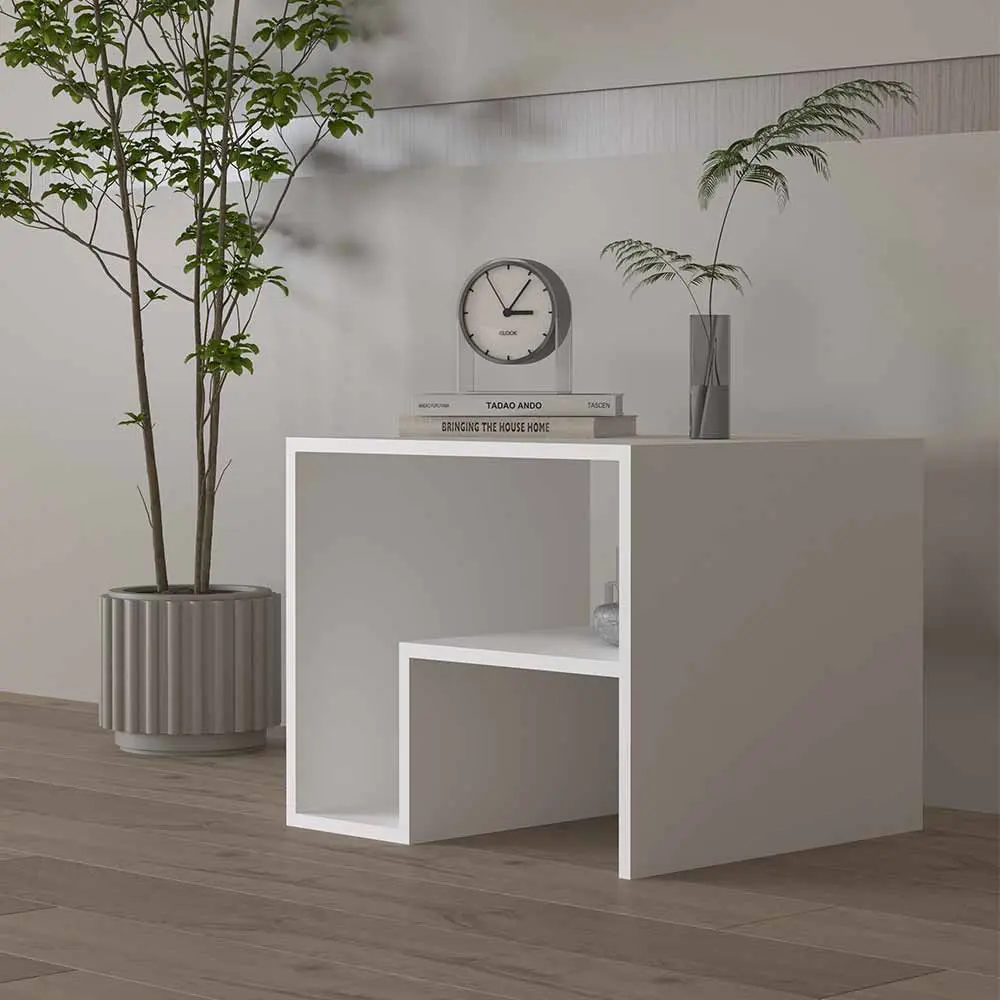 Bgr Sehpa Beyaz 5725-B küçük görsel
