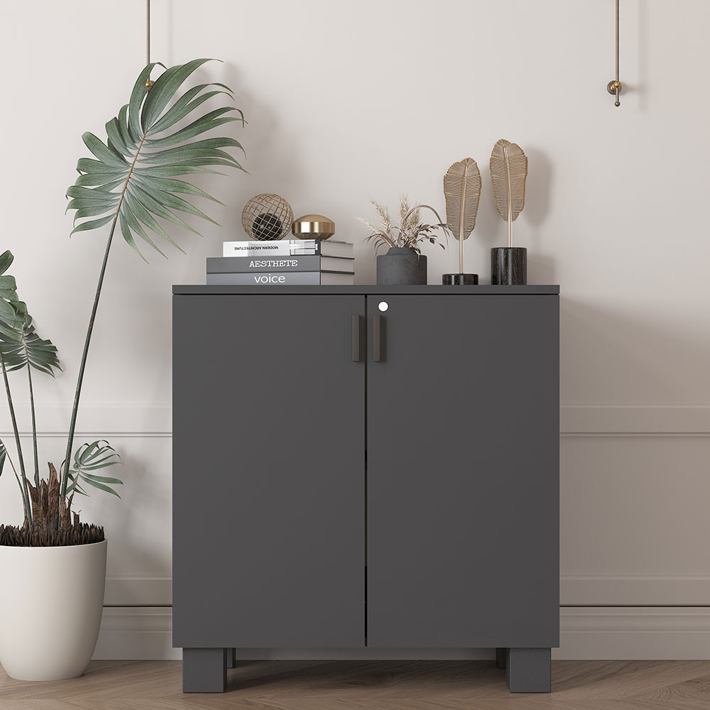 Bgr Ofis Dosya Dolabı Antrasit 8000 görseli