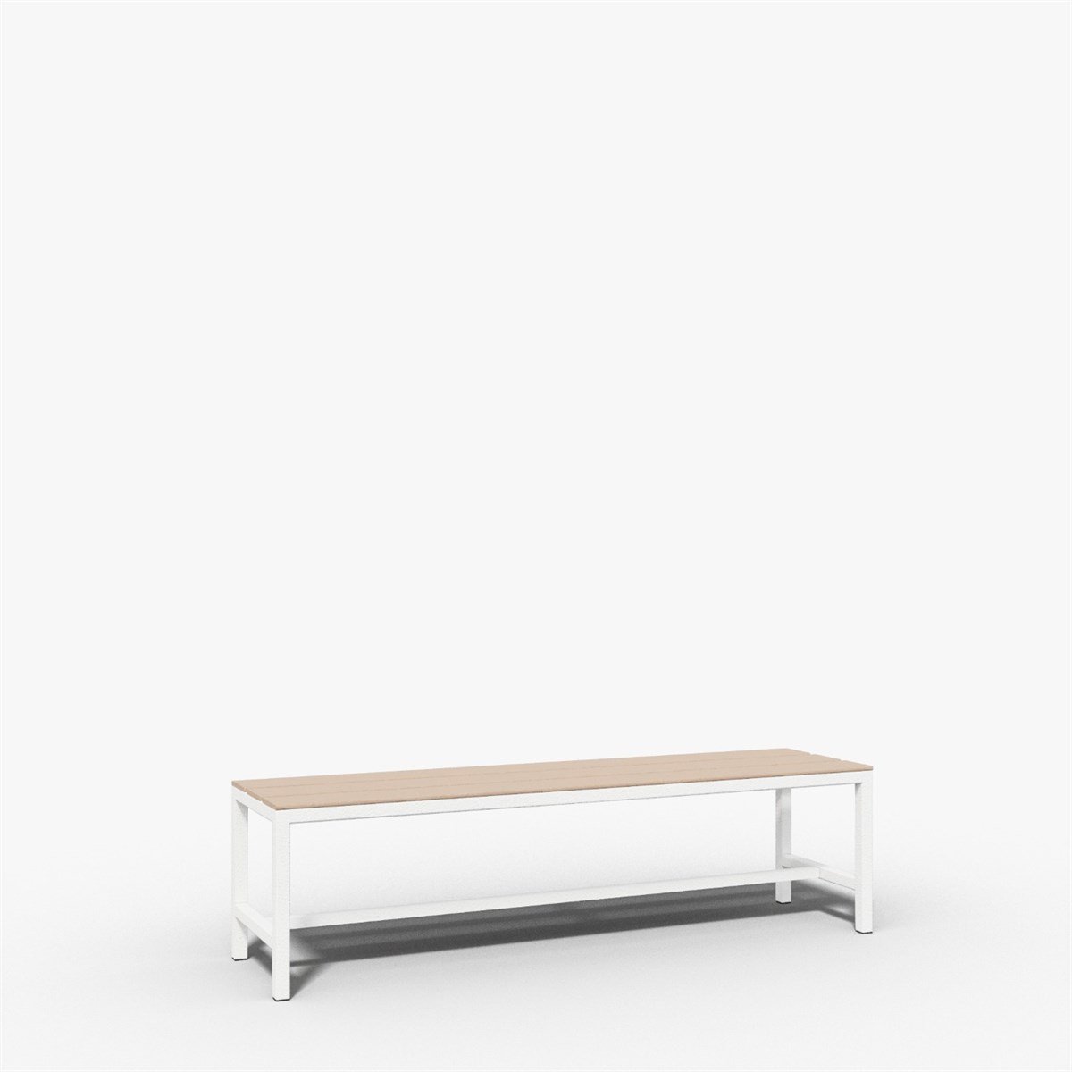 Usta Çelik Oturma Bankı 1500mm Uzunluk U-bank150 görseli