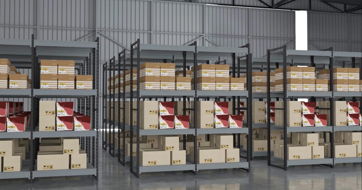 Usta Çelik Midi Raf/hafif Rack Raf Takımı 180x60x200 (4 Katlı) küçük görsel