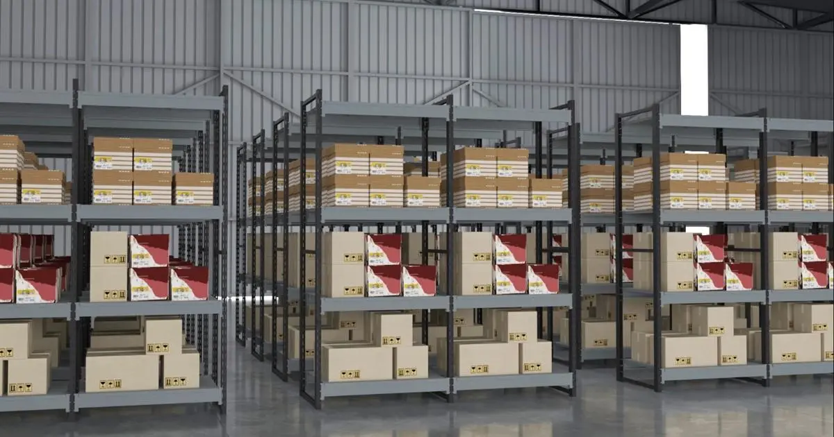 Usta Çelik Midi Raf/hafif Rack Raf Takımı 180x60x200 (4 Katlı) küçük görsel