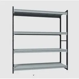 Usta Çelik Midi Raf/hafif Rack Raf Takımı 180x60x200 (4 Katlı) küçük görsel