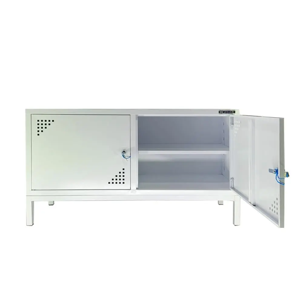 Usta Çelik Tv Sehpası Beyaz 119X40X68 U-TVSHP küçük görsel