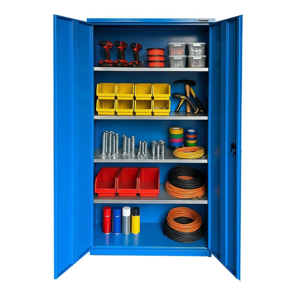 Usta Çelik Hırdavat Ve Malzeme Dolabı 92X45X200 görseli