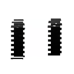 Maxiflow Sallanır Kapak Çöp Kovası 80 Lt Siyah 28721 küçük görsel