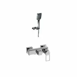 Gpd Quadro Banyo Bataryası Ve Duş Seti Krom görseli