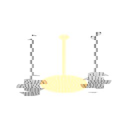 GPD Ankastre Duş Başlığı Duvardan Ø25 Cm Altın Ads30-a küçük görsel