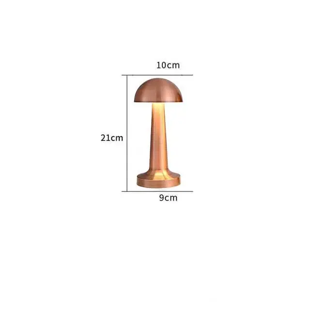 Forlife Dekoratif Şarjlı Led Masa Lambası Rose FL-8054 küçük görsel