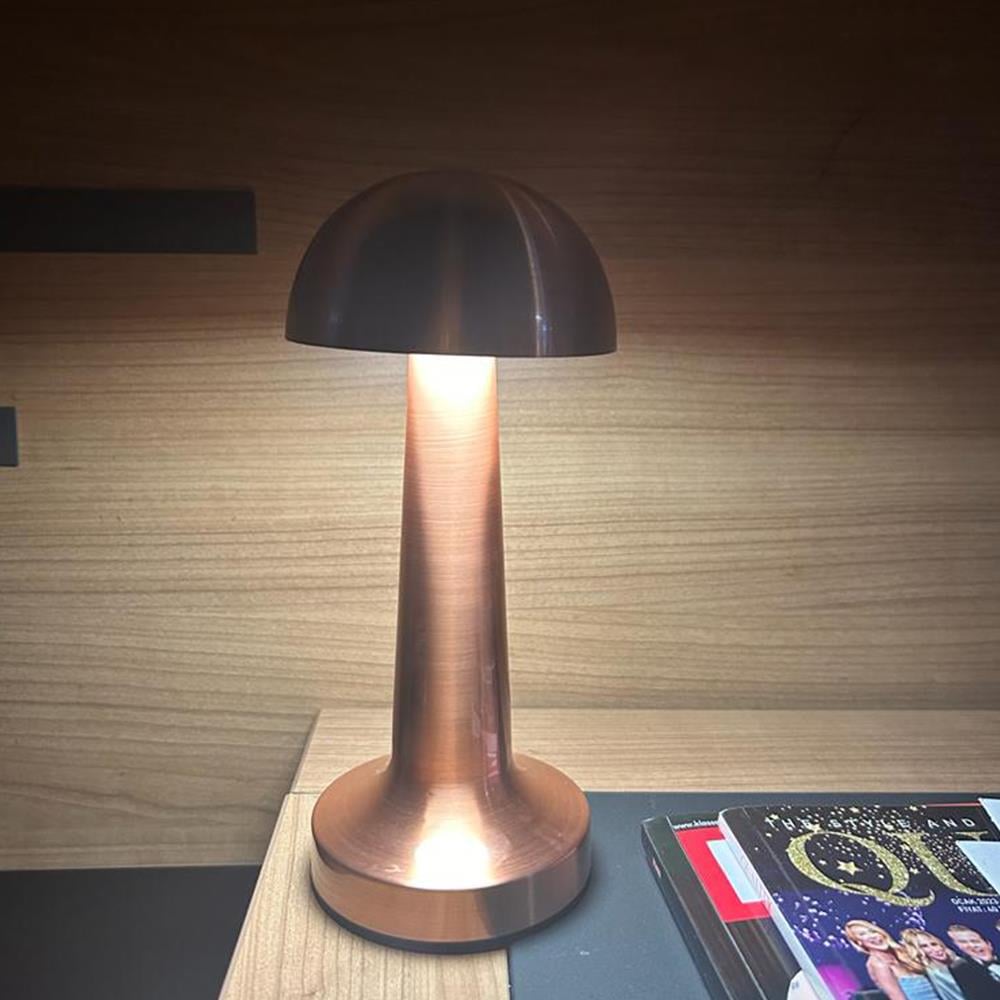 Forlife Dekoratif Şarjlı Led Masa Lambası Rose FL-8054 küçük görsel