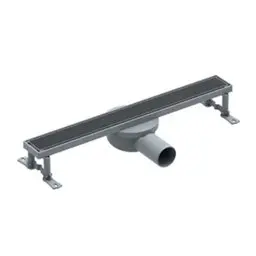 Maxiflow Line Pera Duş Izgarası 60Cm (Boş -Yan Çıkış) 26522 küçük görsel