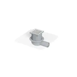 Maxiflow 140mm Seramik Ayarlı Fileli Yer Süzgeci 10X10 Ø50 14321 küçük görsel