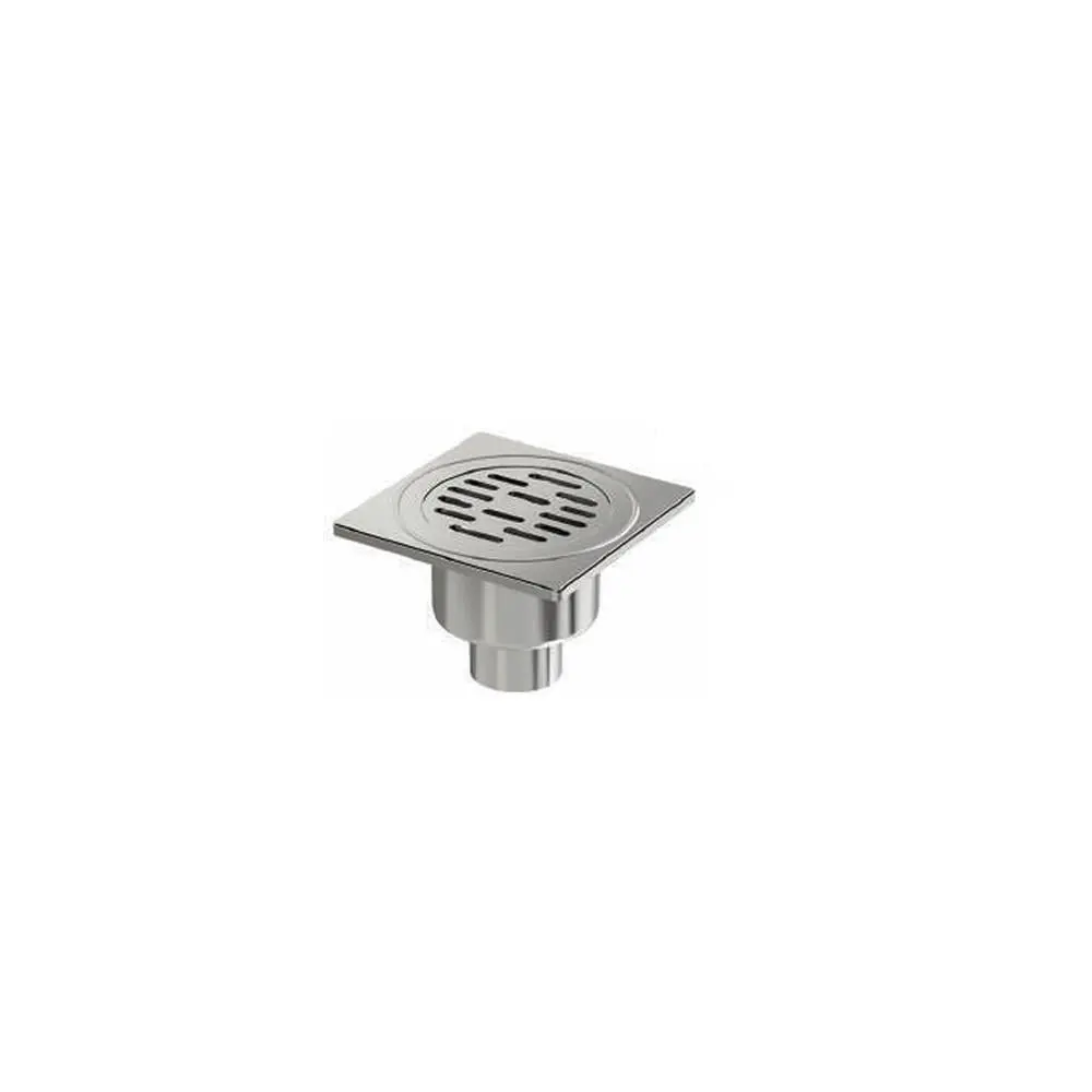 Maxiflow Premium Paslanmaz Yer Süzgeci 20X20 Ø100 (Alt Çıkış) 14119 görseli