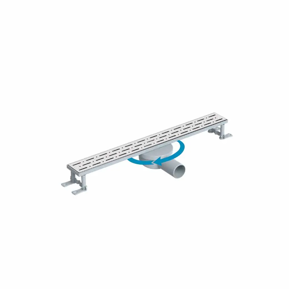 Maxiflow Line Style Duş Izgarası Ø50 50 Cm (Yan Çıkış) 15187 görseli