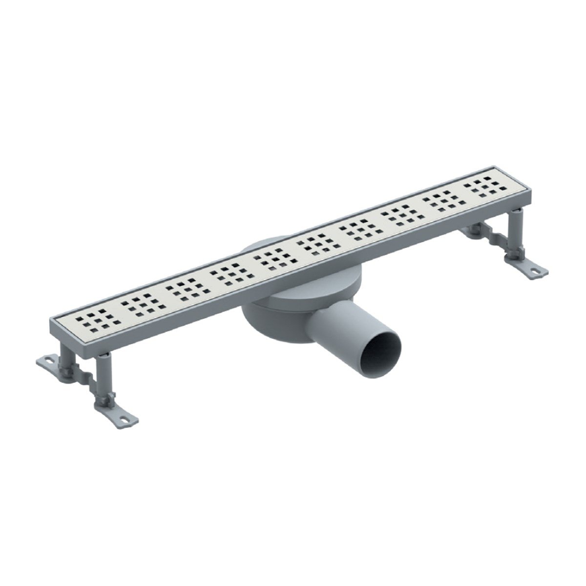 Maxiflow Line Pera Duş Izgarası 33Cm (Kare-Yan Çıkış) 26499 görseli