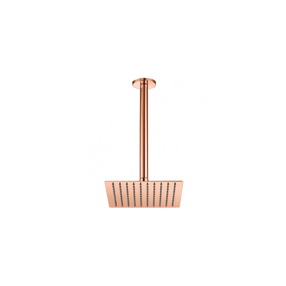 GPD Ankastre Duş Başlığı Tavandan 20x20 Cm Rose Gold Ads17-r küçük görsel