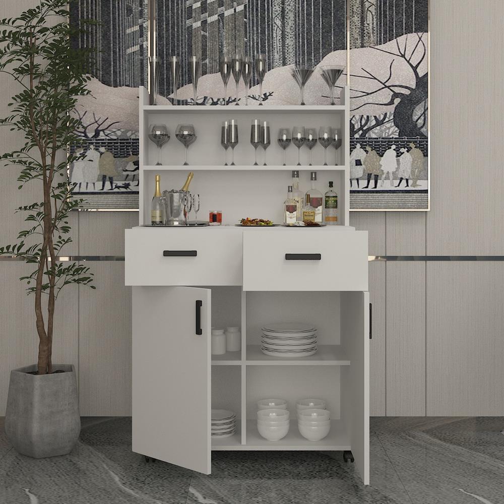 Bgr Otel Ve Restoran Yüksek Servant Beyaz küçük görsel