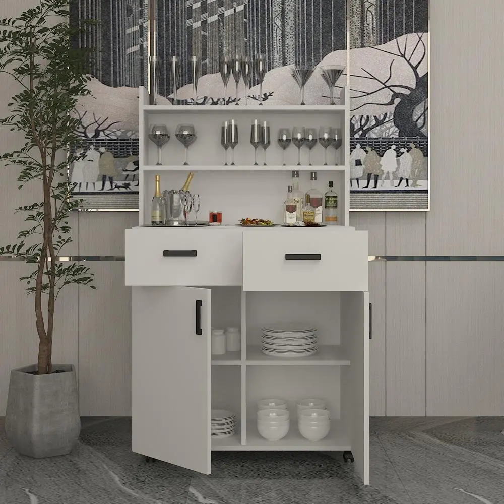 Bgr Otel Ve Restoran Yüksek Servant Beyaz küçük görsel