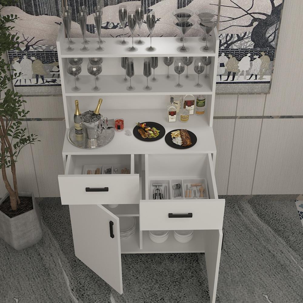 Bgr Otel Ve Restoran Yüksek Servant Beyaz küçük görsel