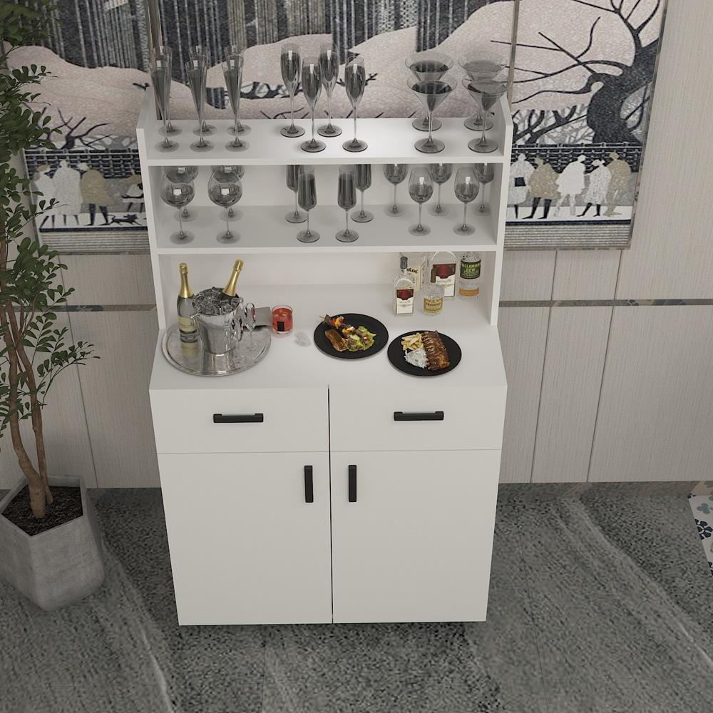 Bgr Otel Ve Restoran Yüksek Servant Beyaz küçük görsel