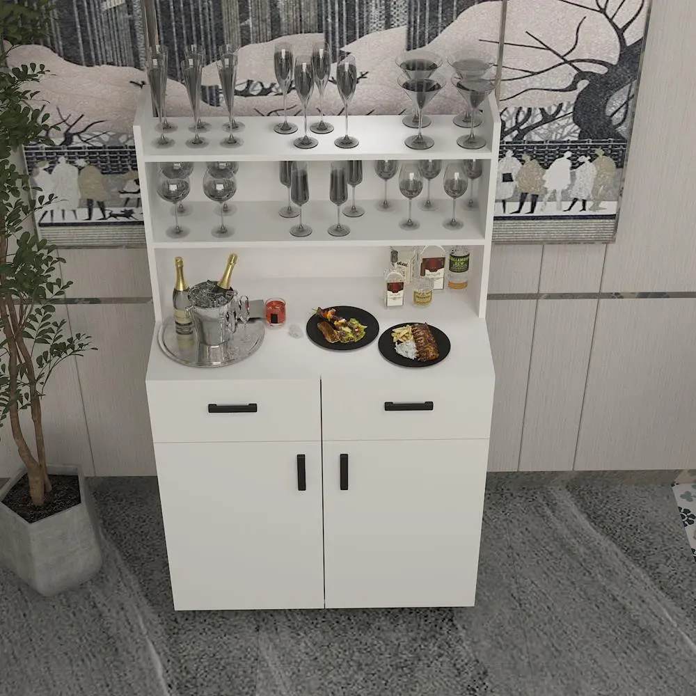 Bgr Otel Ve Restoran Yüksek Servant Beyaz küçük görsel