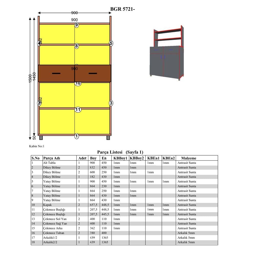Bgr Otel Ve Restoran Yüksek Servant Beyaz küçük görsel