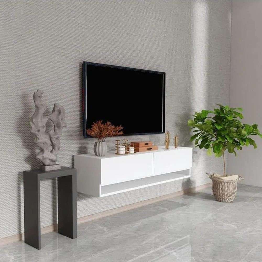 Bgr Tv Sehpası Beyaz küçük görsel