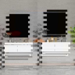 Bgr Tv Sehpası Beyaz küçük görsel