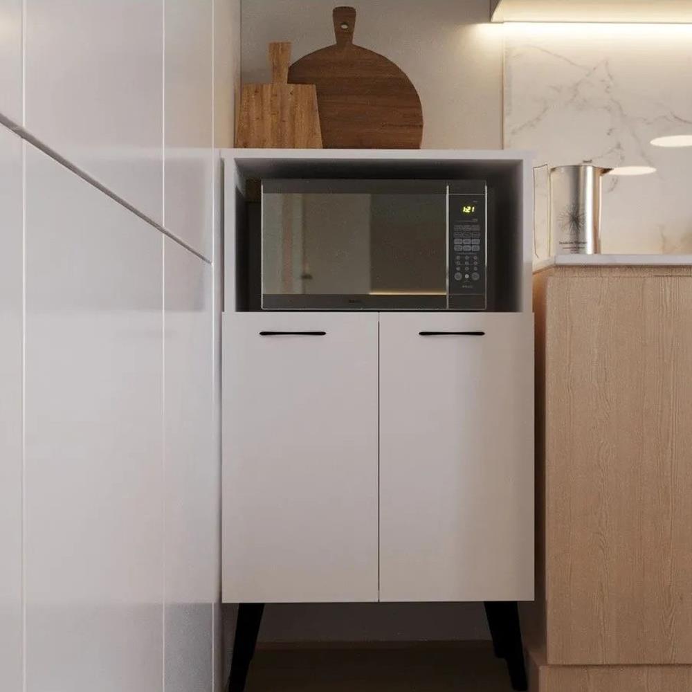 Bgr 8011 Çok Amaçlı Mikrodalga Dolabı Beyaz küçük görsel