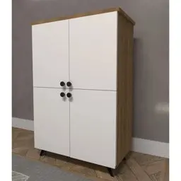 Bgr 7033 Çok Amaçlı 4 Kapaklı Ayakkabılık küçük görsel