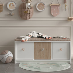 Bgr Oyuncak Dolabı Beyaz-Safir Meşe 7000 küçük görsel