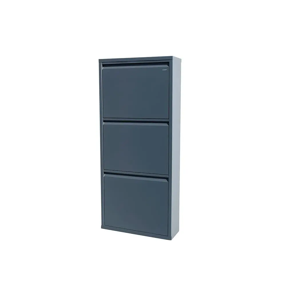 Usta Çelik 3 Lü Metal Ayakkabılık Antrasit 50X15X110 U-Ayk03 görseli