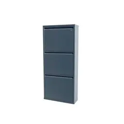 Usta Çelik 3 Lü Metal Ayakkabılık Antrasit 50X15X110 U-Ayk03 küçük görsel