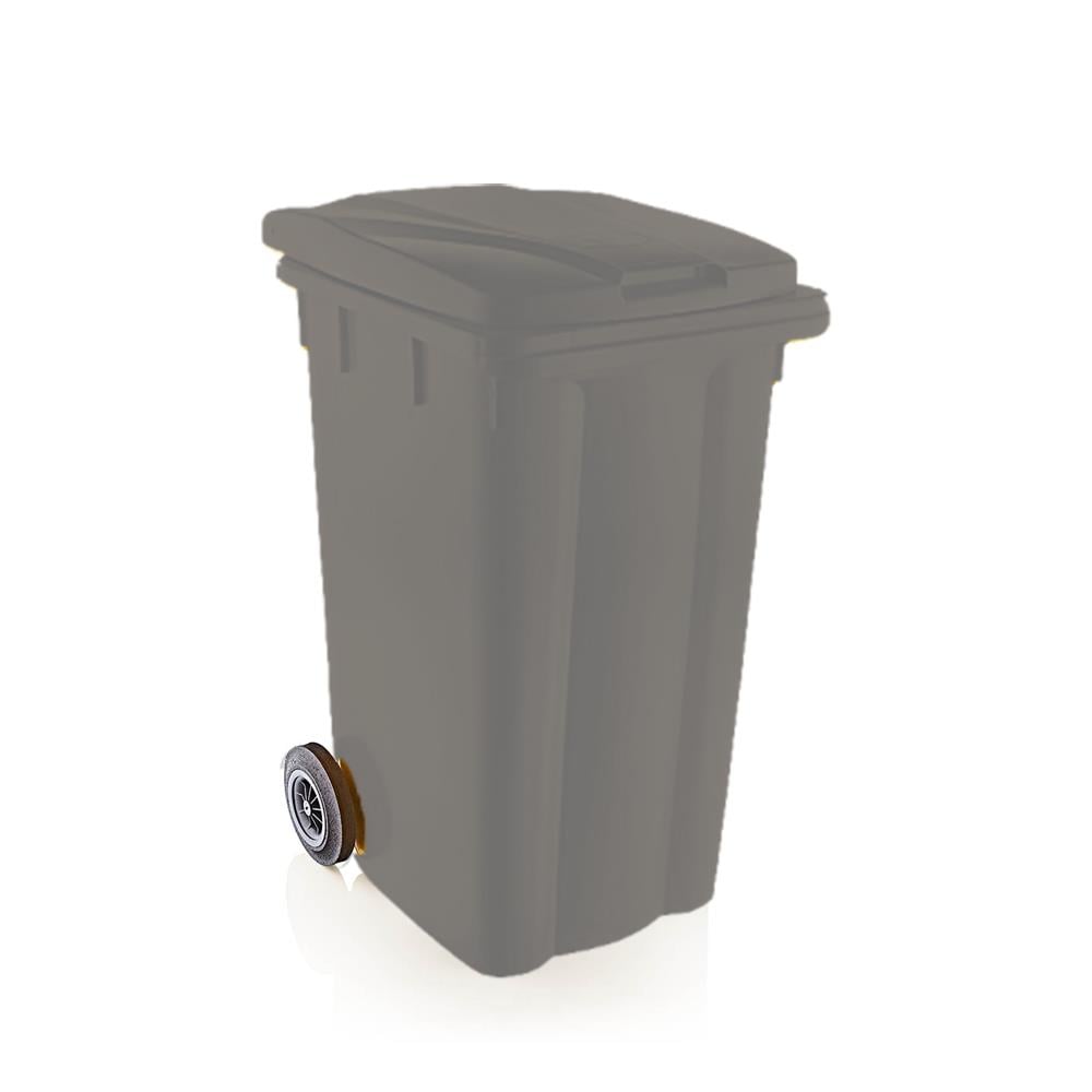 Şenyayla 240 Lt Tekerlekli Çöp Konteyneri Gri 6510 görseli