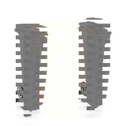 Şenyayla 240 Lt Tekerlekli Çöp Konteyneri Gri 6510 küçük görsel