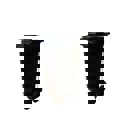 120 Lt Tekerlekli Konteyner Pedallı Siyah Ctk-3006 küçük görsel