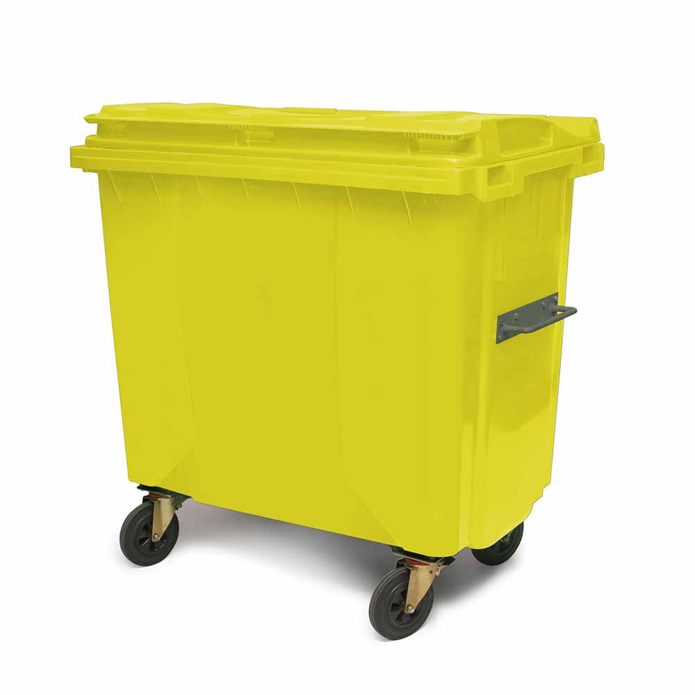 Kayaplas Çöp Konteyneri 770 Lt Sarı görseli