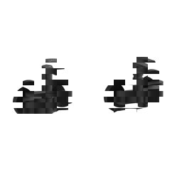 GPD Ankastre Duş Bataryası Siyah Mdb65-c-s görseli