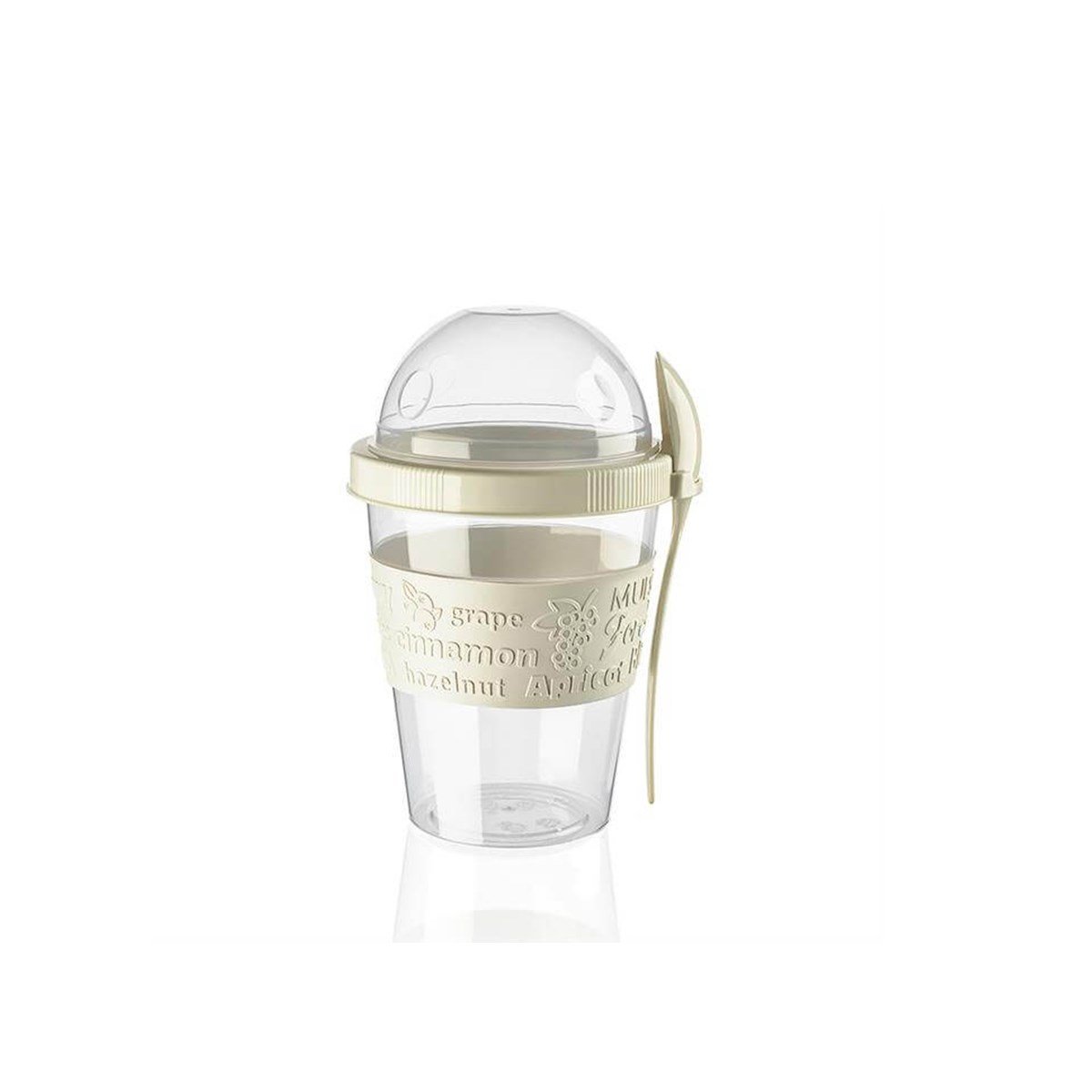 Hazneli Yoğurt Kabı 600Ml AP-9199 görseli