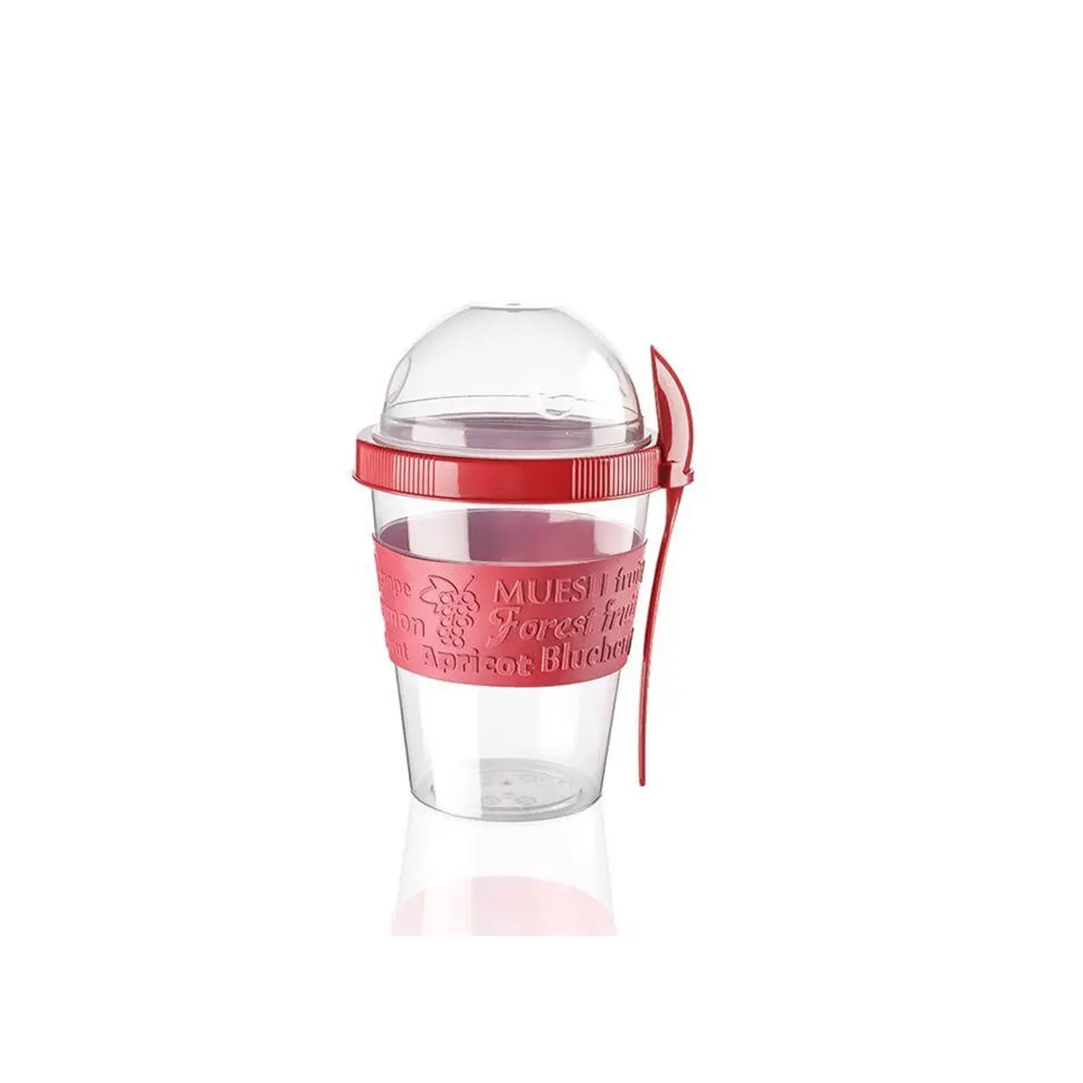 Hazneli Yoğurt Kabı 600Ml AP-9199 küçük görsel