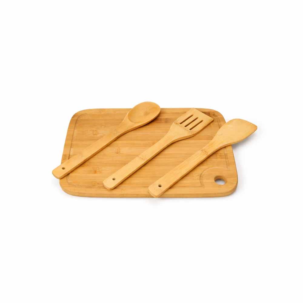 Efemark 4 Parça Bambu Mutfak Seti görseli