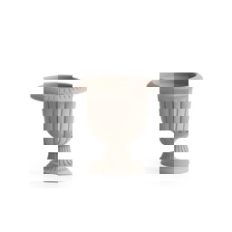 Serinova Nergiz Saksı 25,3 Lt Kırık Beyaz N002204 küçük görsel