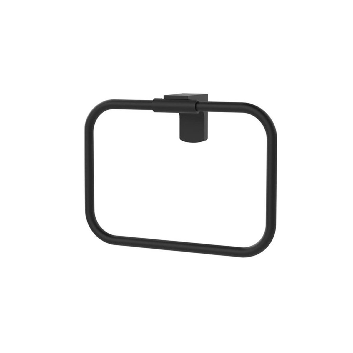 F1 Model Lüks Siyah Yuvarlak Havluluk F1004.S görseli