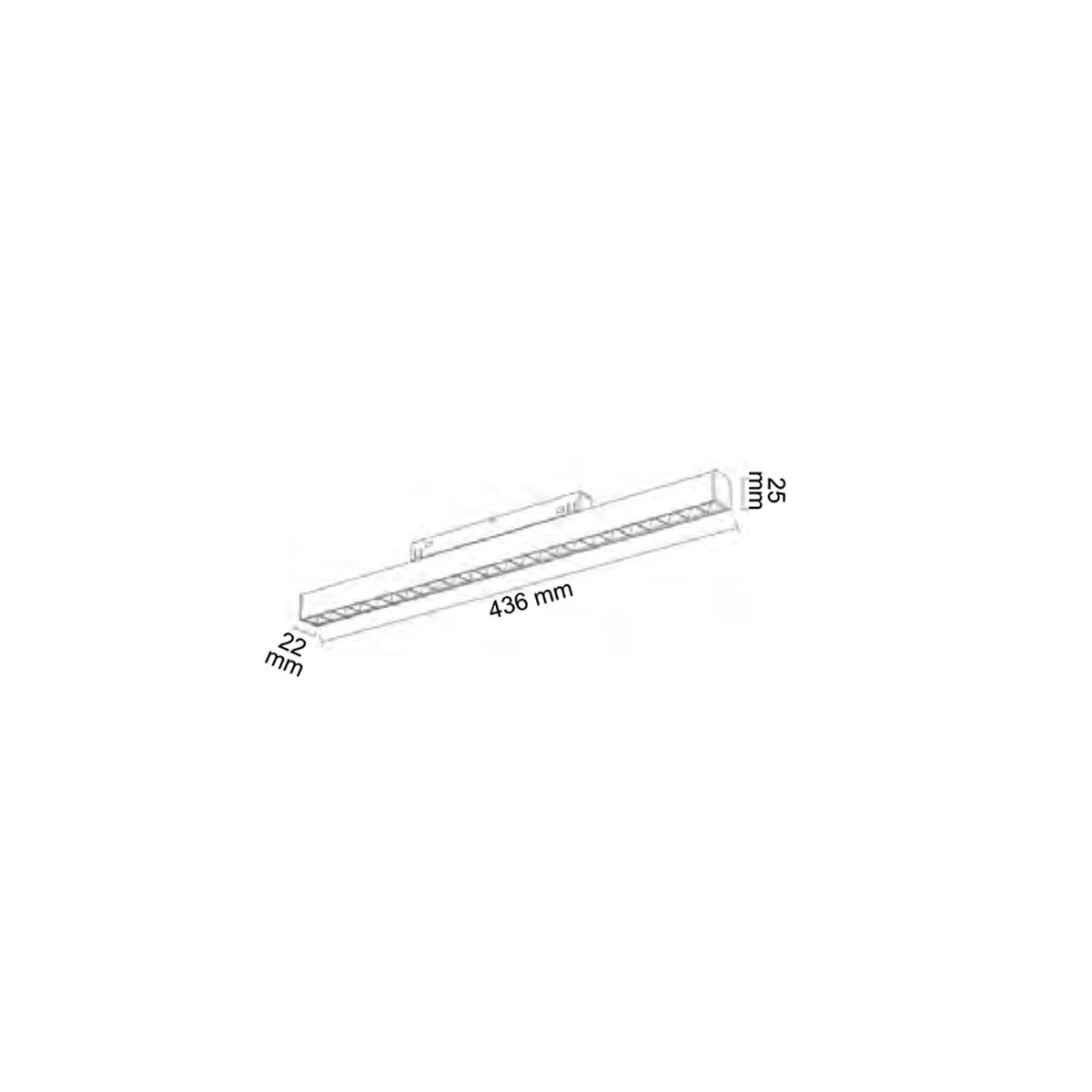 Forlife Siyah Kompakt Lensli Magnet Armatür 24W 4000k Ilık Beyaz FL-6614 küçük görsel