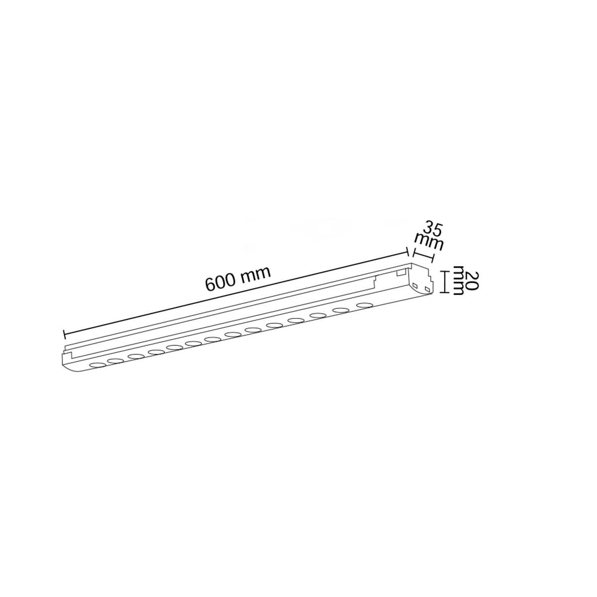 Forlife Kompakt Lensli Pro Magnet Armatür 20W 3200k Gün Işığı FL-5411 küçük görsel