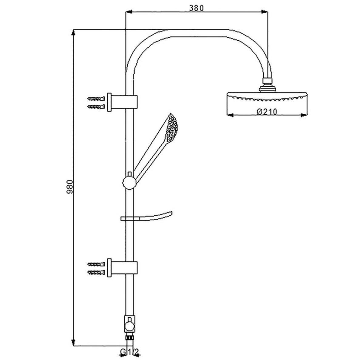 Newarc Premium Duş Ünitesi 440530 küçük görsel