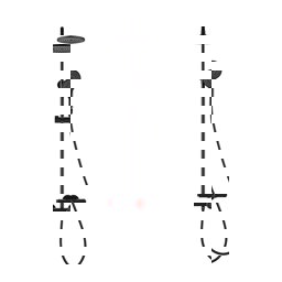 Newarc Step Termostatik Bataryalı Duş Ünitesi Siyah 900535 görseli