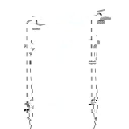 Newarc Domino Bataryali Duş Ünitesi 971515S görseli